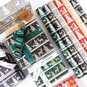 2024 <b>Christmas</b> Wrapping <b>Paper</b> 43*300 cm Wrapping <b>Paper</b> <b>Paper</b> Packing - Product Image 6