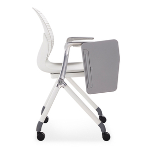 Trường Đại Học trường Cao Đẳng Lớp học sinh viên chỗ ngồi đồ nội thất sinh viên bánh xe nhựa với văn bản bảng đào tạo bàn ghế - Product Image 4