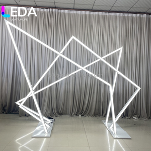 Columnas de Luz LED Neon para Bodas, Telón de Fondo para Escenarios, Túnel de Entrada, Arco de Luz para Decoración de Eventos y Fiestas - Product Image 1