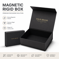 Boîte cadeau rigide magnétique personnalisée, emballage de luxe en gros, boîte à fermeture magnétique, logo personnalisé pour vêtements, cosmétiques, bijoux