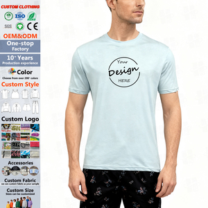 T-shirt de <span class=keywords><strong>sport</strong></span> en coton et élasthanne Muscle Fitness, col rond, logo sur le devant, respirant, extensible, coupe ajustée, décontracté, pour hommes - Product Image 1