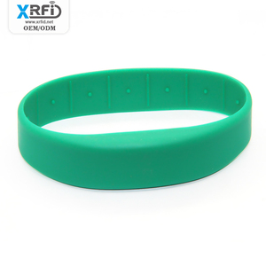 Volledig Bedrukt 13.56Mhz Rfid Activiteit Smart Polsband Chip <span class=keywords><strong>Nfc</strong></span> Armband Custom Rfid Siliconen Armbanden - Product Image 3