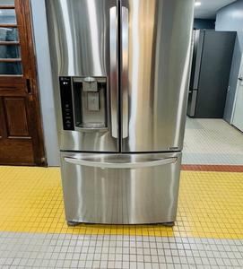 608L American Style Frost Free Side Refrigerator <b>Ice</b> <b>Maker</b> Solar/Gas Powered Energy Efficient App-Controlled 4-Door Upright Doub - Product Image 1