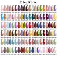 MTSSII Vernis à Ongles Semi-Permanent de Couleur Nude de 6ml UV/LED Art Manucure Gel Vernis