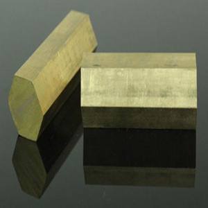 แท่งทองเหลืองตะกั่ว86700 86500 86200 C85700 87300ผิวเรียบแท่งทองเหลืองหกเหลี่ยมพื้นผิวเรียบ - Product Image 2
