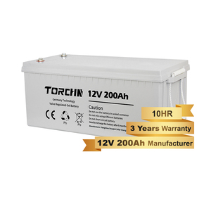 Torchn Gel chu kỳ sâu pin 12V 100AH 150AH 200AH 250AH chu kỳ sâu chì axit pin năng lượng mặt trời tắt lưới - Product Image 4