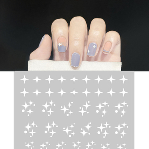 2025 popolare cina all'ingrosso unghie decalcomanie stellate <span class=keywords><strong>nuvole</strong></span> di arte decorazione adesivo per unghie - Product Image 2