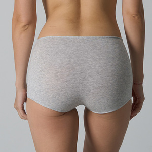 Braguitas de algodón para mujer, tipo pantalón corto, de cintura media, cobertura completa, sin costuras, transpirables, para estar en casa, yoga, dormir, cómodas. - Product Image 2