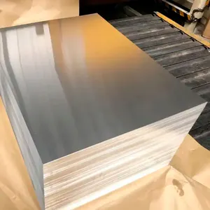 Placa de alumínio de grau marinho 5083 H111 H112 H116 para liga metálica de alumínio, placa de preço suave personalizada para indústria, 1 tonelada