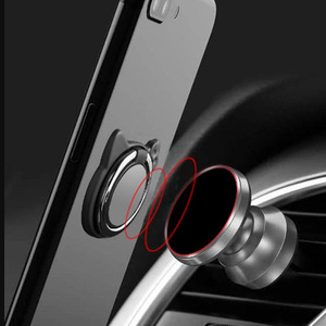 Phổ ngón tay Nhẫn Chủ đứng cho Iphone Samsung Xiaomi điện thoại di động sang trọng 360 ° xoay điện thoại trở lại Sticker chủ - Product Image 5