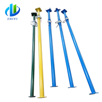 Accessoires d'échafaudage réglables en acier de 3 à 5m Puntales Metalicos et crics d'étaiement en métal Accessoires de support pour construction