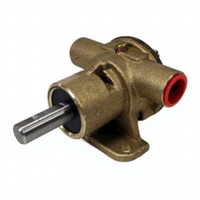 Pièces d'excavatrice 10-35038-9 10-35127-3 Pompe à eau de mer pour système de refroidissement de générateur marin Pompe à turbine auto-amorçante en bronze