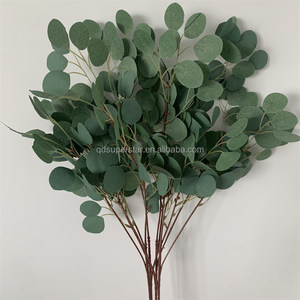 B-834 Offre Spéciale Branches d'<span class=keywords><strong>olivier</strong></span> artificielles pour arrangements floraux, <span class=keywords><strong>olivier</strong></span> artificiel à longue <span class=keywords><strong>tige</strong></span>, branche d'eucalyptus à 3 branches - Product Image 1