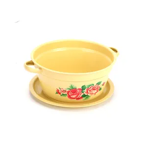 Promotion of multi-functional enameled double-eared pot for household utensils