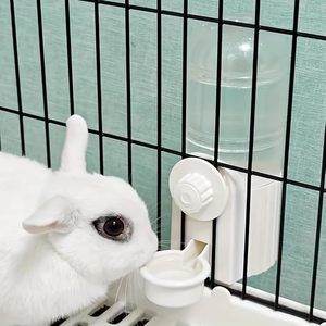 Rabbit Water Bottle,  Hanging Water Dispenser Feeder Cage <b>Crate</b> - Product Image 2