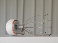Innovativer Schallwellen-Kopfhaut- und Gesichtsmassagegerät mit Rotlicht-Vibrationsmassage, sanfter Wärmebehandlung und Tiefenreinigung