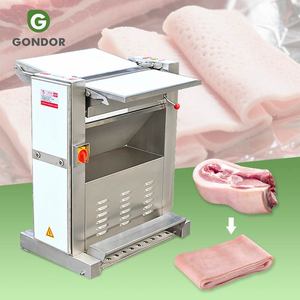 Lamb Pork <b>Cut</b> <b>Meat</b> Peeling Peeler Remove Peel Pig Skin <b>Machine</b> Descueradora Peladora De Cerdo Cerdos - Product Image 1