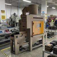 Machine de sablage pour ligne de production de plaquettes de frein - Fournisseur unique de machines pour plaquettes de frein
