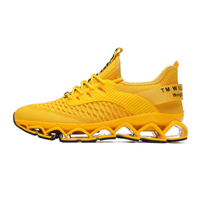 Zapatillas Deportivas Casuales <span class=keywords><strong>de</strong></span> Malla para Hombre, Estilo Blade, Transpirables, Color Sólido, Talla Grande 48, Color Coco, Directo <span class=keywords><strong>de</strong></span> Fábrica 2026 - Product Image 5
