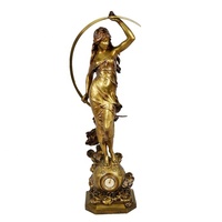 Statue de Tigre en Bronze en Gros Décoration de Jardin de Haute Qualité Statuaires en Métal Fabriqués par la Technique de Coulée