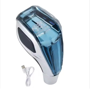 Pôle de changement de poignée de lumière LED colorée de contact de cristal de voiture de haute qualité pour Toyota Mazda Lexus Mitsubishi Mercedes benz Crown - Product Image 4