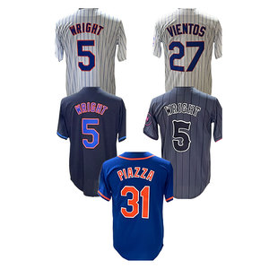 Venta al por mayor de camisetas de béisbol 2026 nuevas y económicas, con costuras de alta calidad, del equipo estadounidense de Nueva York, personalizadas para todos los jugadores, 22 Soto, 31 <span class=keywords><strong>Piazza</strong></span> - Product Image 4