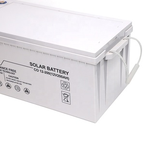 Rechargeable Gel <b>Batteries</b> <b>12V</b> 100Ah/150Ah/200Ah/250Ah Solar Storage Lead Acid <b>Battery</b> for Home Appliances Solar Energy Systems - Product Image 1