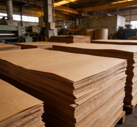 Papier Kraft Test Liner 130-180GSM pour la fabrication de boîtes en carton ondulé