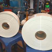Étiquette thermorétractable en PVC personnalisée pour bouteille de boisson, jus, eau, shampoing, détergent, emballage, film thermorétractable