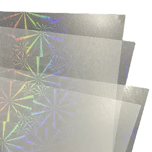 Kosteneffectieve Fabriekslevering Van Hoge Kwaliteit Paspoort Rijbewijs Id-Kaart Transparante Hologram Overlay