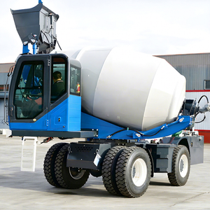 Camión Autocargador Oficial del Fabricante, Camión Pequeño Autocargador de 0.4m3, Mezcladora de Concreto Móvil, Motor de Alta Capacidad de Carga, Tracción 4x4 - Product Image 1