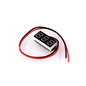 Voltmètre numérique DC Hongwei Micro 0,28 pouce, 2 fils, 2,5-30V, protection contre l'inversion de polarité, mesure de tension - Product Image 1