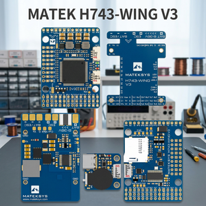 MATEKSYS H743-WING V3 Fully Populated FPV Flight Controller Board 8-36V USB Development Board - Product Image 2