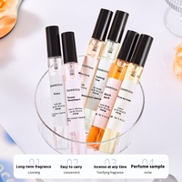 Échantillon de parfum Douyin Kuaishou 12ml pour diffusion en direct, parfum léger longue durée pour hommes et femmes, idéal pour les marchés nocturnes et le shopping