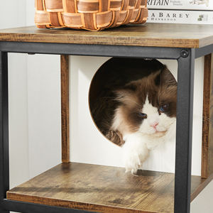 Meubles Feandrea pour animaux de compagnie Fabricant Design OEM Vente en gros Arbre à <span class=keywords><strong>chat</strong></span> Escalade pour <span class=keywords><strong>chat</strong></span> Durable Cat Tower Tree House - Product Image 3