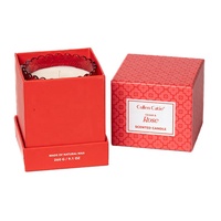 Bougie parfumée de luxe à prix d'usine, très vendue, en cire de soja, coffret de bougies aromatiques personnalisées en verre
