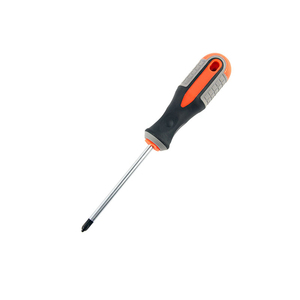 Destornillador Industrial Magnético Manual de Cabeza Plana y Phillips con Mango de Plástico Tricolor - Product Image 1