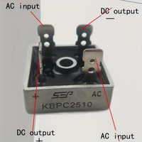 Diodo Rectificador de Puente KBPC5010 KBPC3510 KBPC2510, 50A 1000 V/ 35A 1000 V/25A 1000V de una Etapa