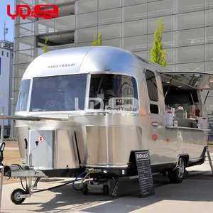 Urdream Eto CE được phê duyệt Airstream đa chức năng CHURROS thức ăn nhanh xe tải để bán di động thực phẩm Trailer