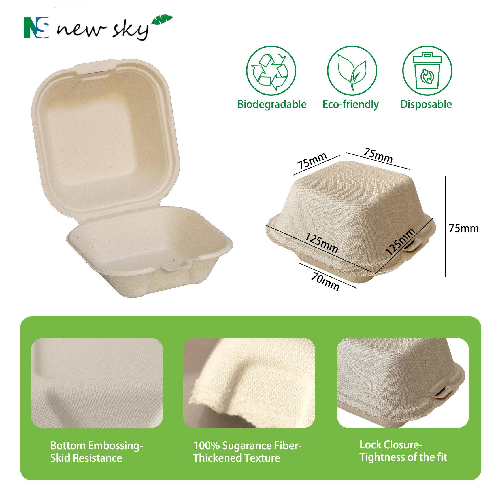 restaurant eco friendly disposable supplies