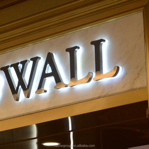 Nhà Máy Bán buôn cắt laser Acrylic chữ ký cho công ty logo và tiếp nhận dấu hiệu salon Backlit kinh doanh kim loại dấu hiệu - Product Image 5