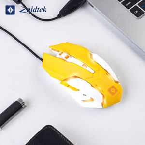 Souris de jeu mécanique filaire RGB pour FPS, 3600 DPI, USB, orientation pour droitier, clic silencieux et module de réglage du poids - Product Image 3