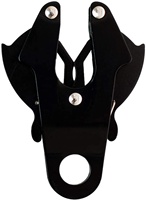 Laisse en PVC étanche pour chien, 5 m, avec clip de grenouille, pince à connecteur de charge tactique, robuste, collier pour chiens