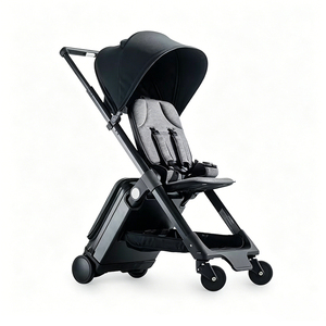 Passeggino Pieghevole Stile Valigia con Ruote Girevoli Adatto per Bambini e Bambine, Design Sedile Bimbo Tipo Bagaglio - Product Image 1