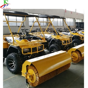 Infinitamente variabile <span class=keywords><strong>di</strong></span> velocità a quattro ruote sedile ATV pennello spazzaneve 1.5m <span class=keywords><strong>di</strong></span> larghezza spiaggia <span class=keywords><strong>di</strong></span> sabbia snowplough prato cardatura macchina - Product Image 5
