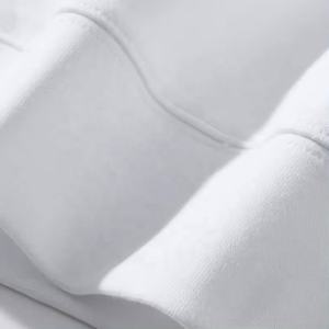 Sweat à capuche épais surdimensionné vintage vierge personnalisé 100% coton pour hommes - Product Image 4