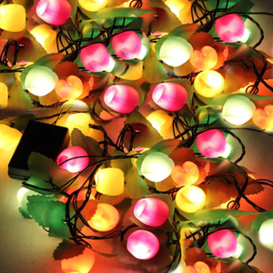 Peach <strong>String</strong> <strong>Light</strong> Enwind Decoration Holiday Lighting Fruit Harvest Motif <strong>Strings</strong> Flash Wedding Backyard Fairy Lamp - Product Image 4