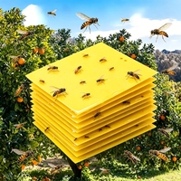 Pièges à moustiques en gel jaune jetables, biodégradables, écologiques, haute efficacité, longue durée (plus de 480 heures), pour la maison et le jardin