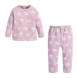 Ensembles de vêtements pour enfants Printemps Automne Pyjamas pour enfants Filles Garçons Dessins animés 2 pièces Vêtements de nuit pour enfants - Product Image 1