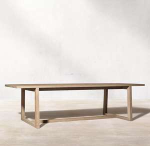 Muebles <span class=keywords><strong>de</strong></span> jardín al aire libre Artesanía <span class=keywords><strong>de</strong></span> alta calidad Forma redonda Madera <span class=keywords><strong>de</strong></span> teca maciza Dia 59 "Mesa <span class=keywords><strong>de</strong></span> comedor con 6 sillas - Product Image 5